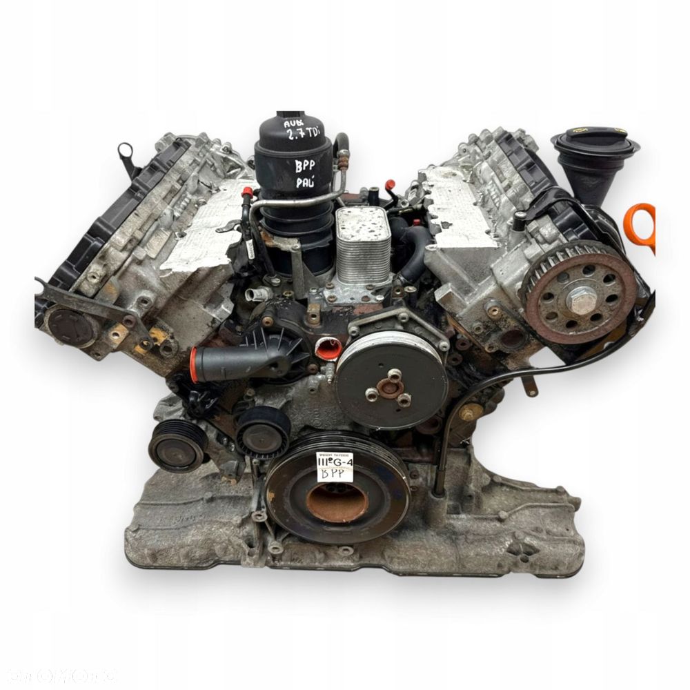 SILNIK BPP Audi A4 B7 A6 C6 2.7 TDI V6 180KM diesel kompletny 189 378km - 1