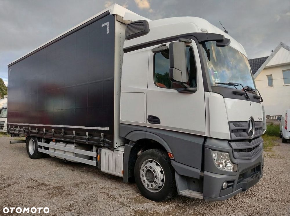 Mercedes-Benz ACTROS F 1833 Firana 19 Palet Suwany Dach Szeroka Kabina - 1