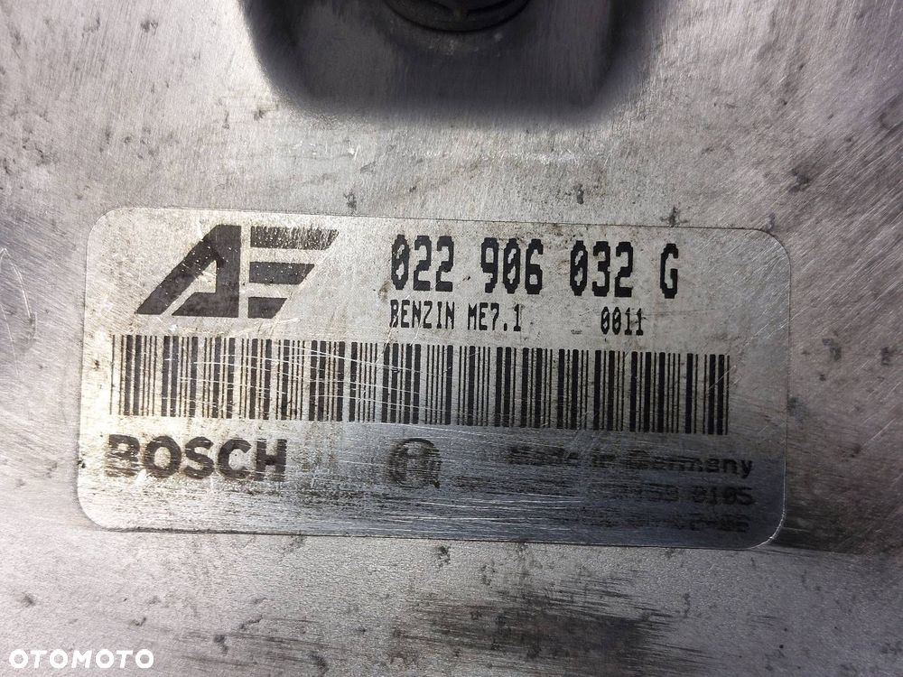 ZESTAW STARTOWY ALHAMBRA MK1 LIFT 2.8 V6 022906032G 4B0905851B 7M3953257 - 2