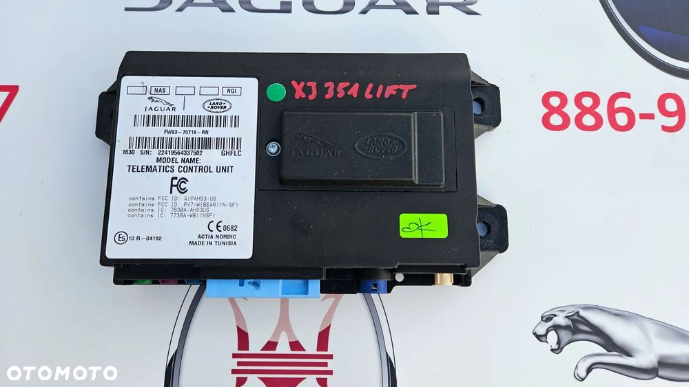 Jaguar XJ 351 LIFT 2015- Moduł telematyczny Sterownik TELEMATIC  FW93-70718-RN - 2
