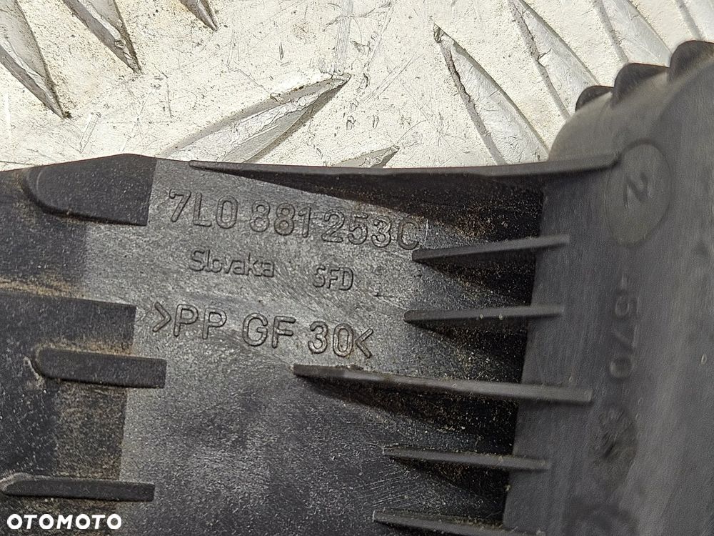 VW TOUAREG 7L 03-09R KLAMKA RACZKA REGULACJI FOTELA LEWEGO KIEROWCY 7L0881253 PRAWEGO PASAZERA 7L0881254 ANTRACYTOWA - 10