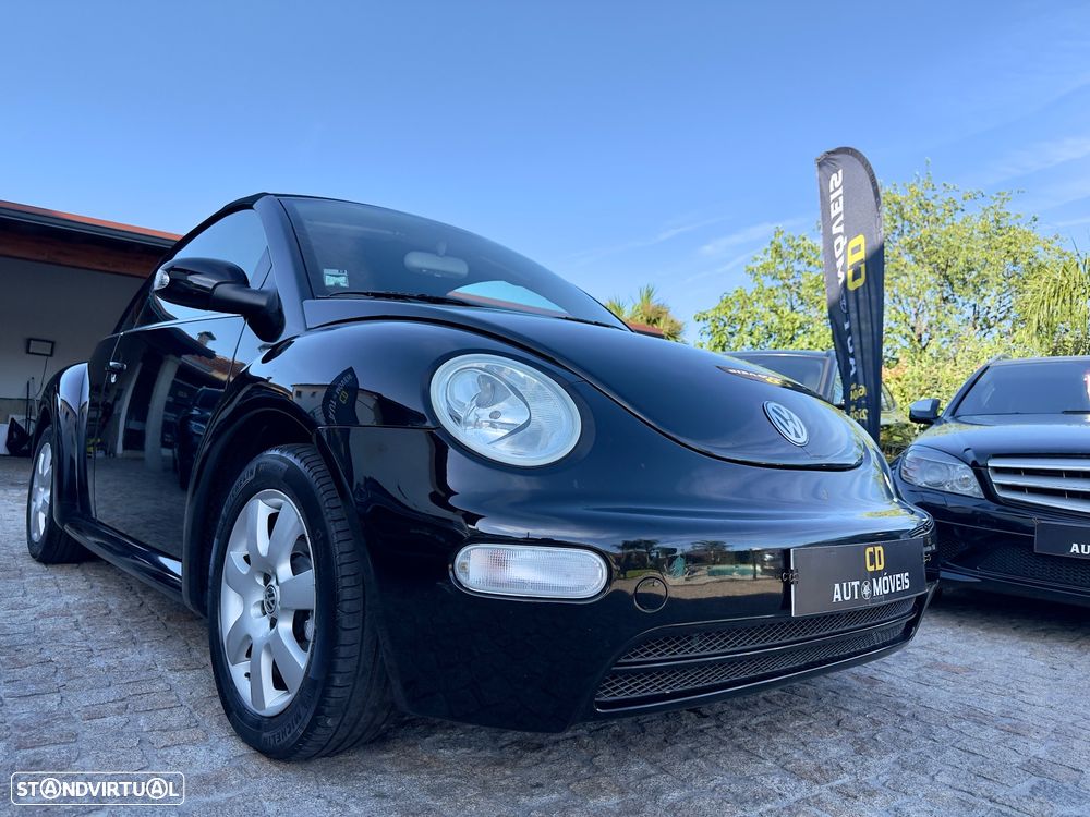 VW New Beetle Cabriolet 1.4 Top Couro - 27