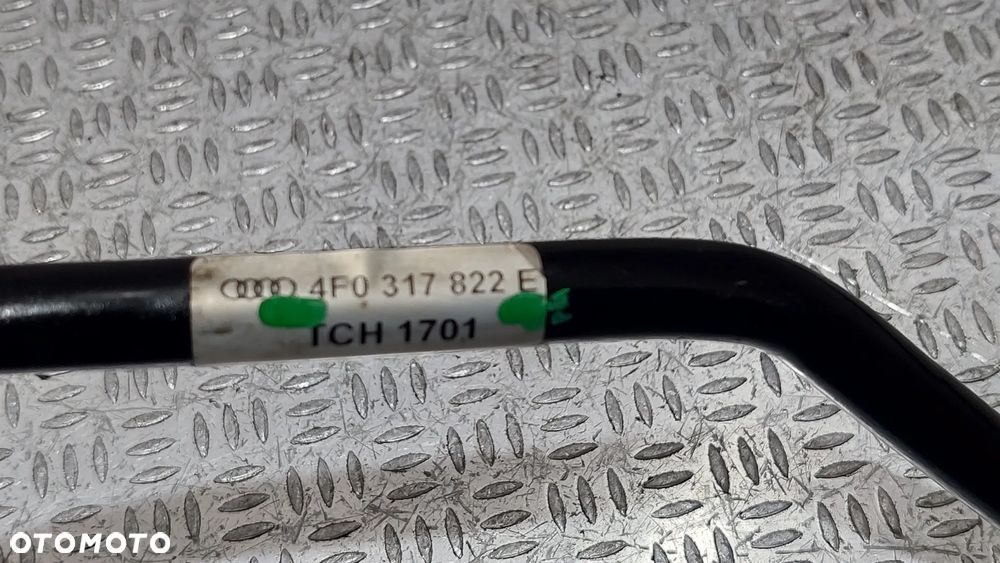 PRZEWÓD OLEJOWY SKRZYNI AUDI A6 C6 3,2 V6 FSI R2005 NR 4F0317822E - 2