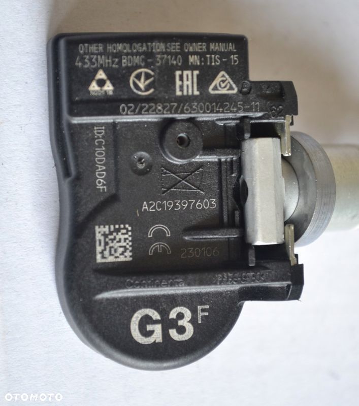 CZUJNIKI CIŚNIENIA TPMS MAZDA OEM x4szt DEMO C-314 - 6