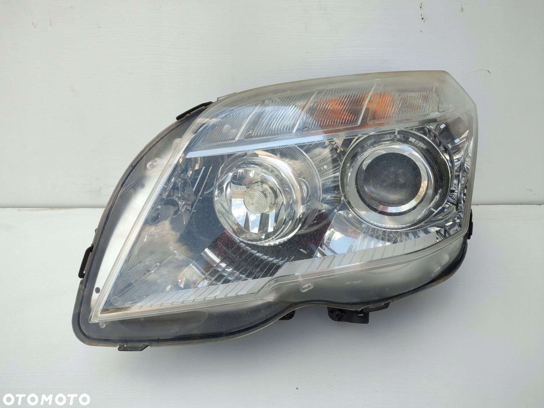Lampa lewy przód MERCEDES GLK X204 XENON skrętny EU ORYGINAŁ A2048208859 - 1