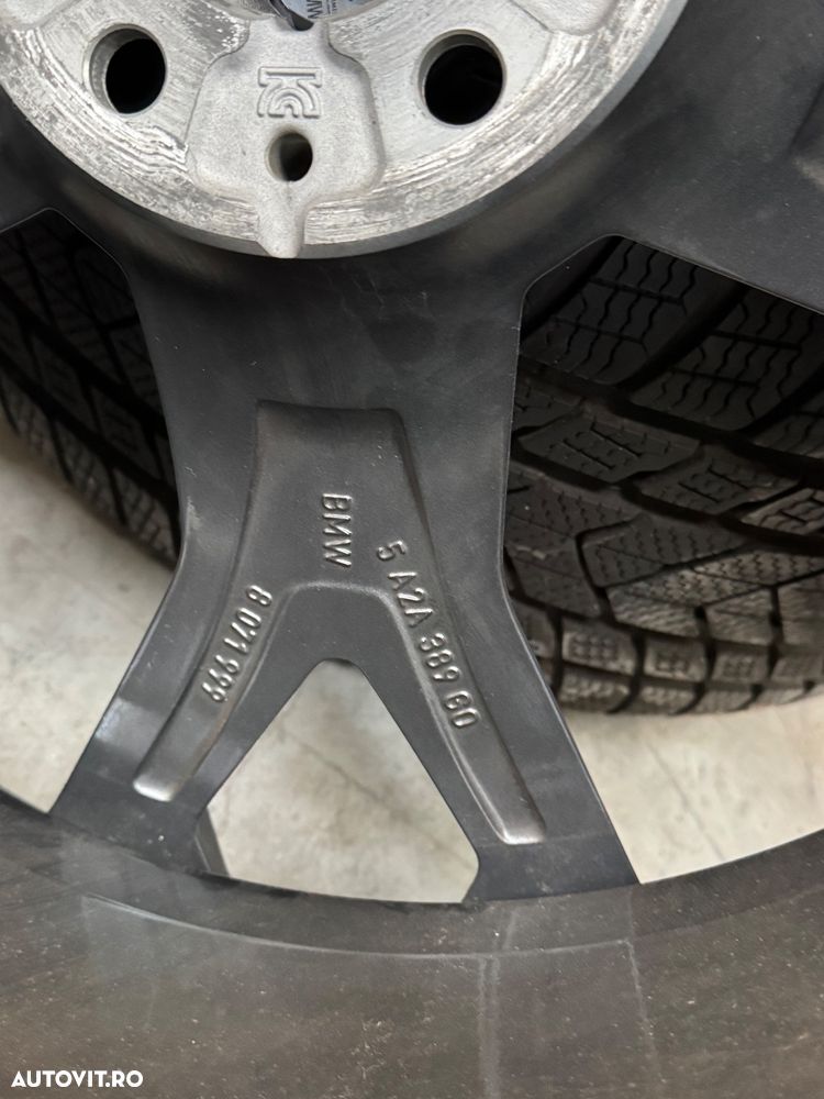 Vând jante originale BMW X5-X6 G05-G06 pe 21” cu anvelope de iarnă - 16