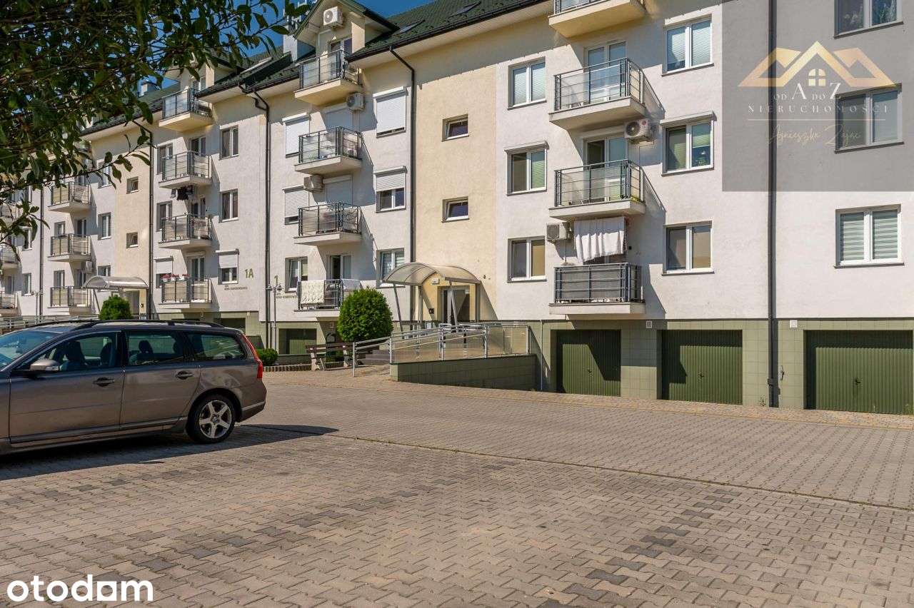 Trzy pokojowe mieszkanie z 2 balkonami, na parterz