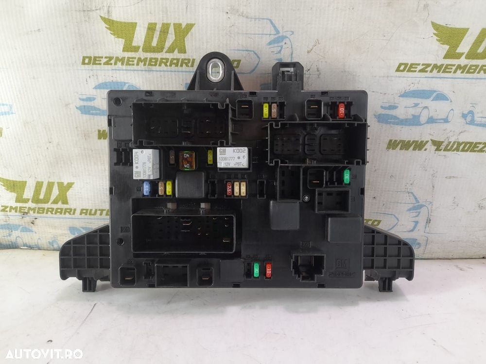 Tablou sigurante 13368652 1.7 cdti A17DTS Opel Astra J [2009 - 2012] - 1