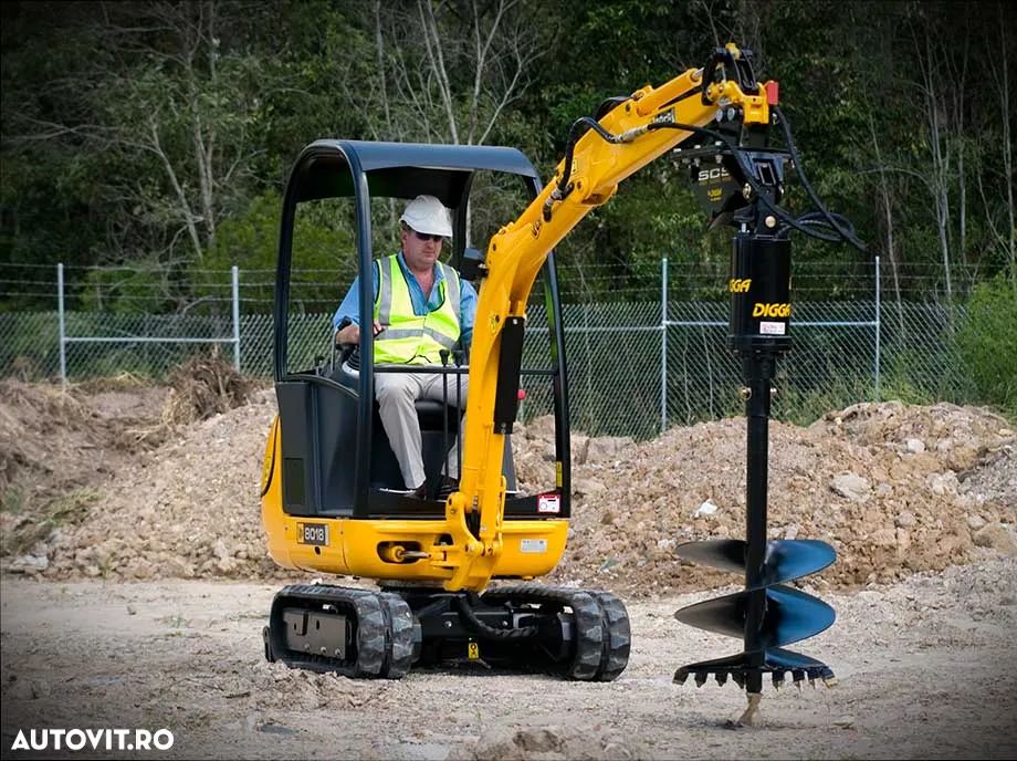 Foreza burghiu pentru miniexcavator bobcat  Digga - 2
