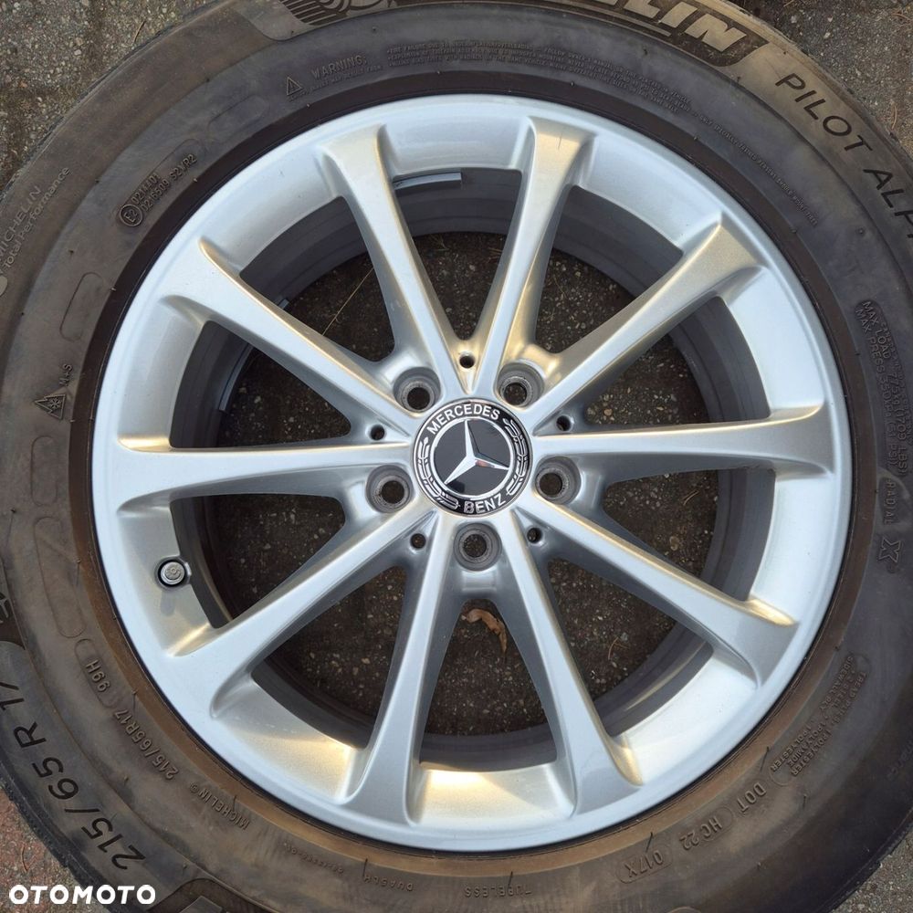 ZIMA KOŁA 17 ORYGINAŁ MERCEDES GLB X247 VITO GLK 215/65 R17 MICHELIN 2024R - 3