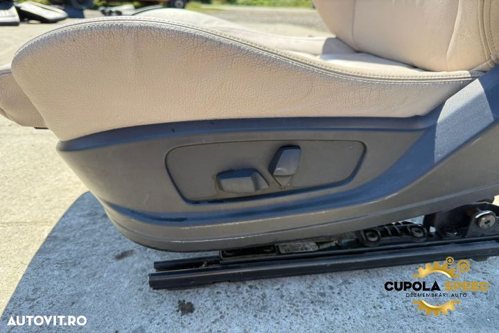 Scaun stanga fata piele electric BMW X5 E70 [facelift] [2010 - 2013] - 4