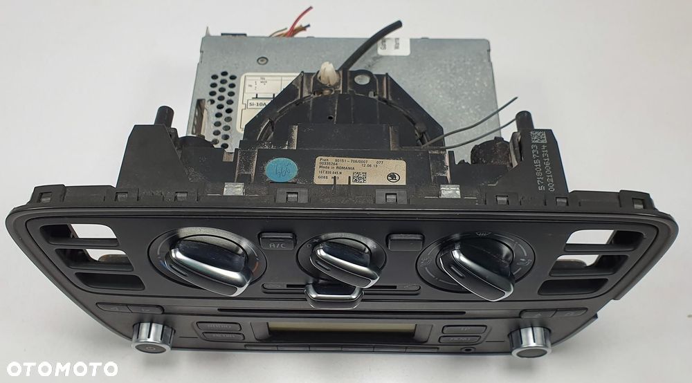 RADIO SAMOCHODOWE CD PANEL STEROWANIA SKODA CITIGO VW UP 1ST035156B - 5