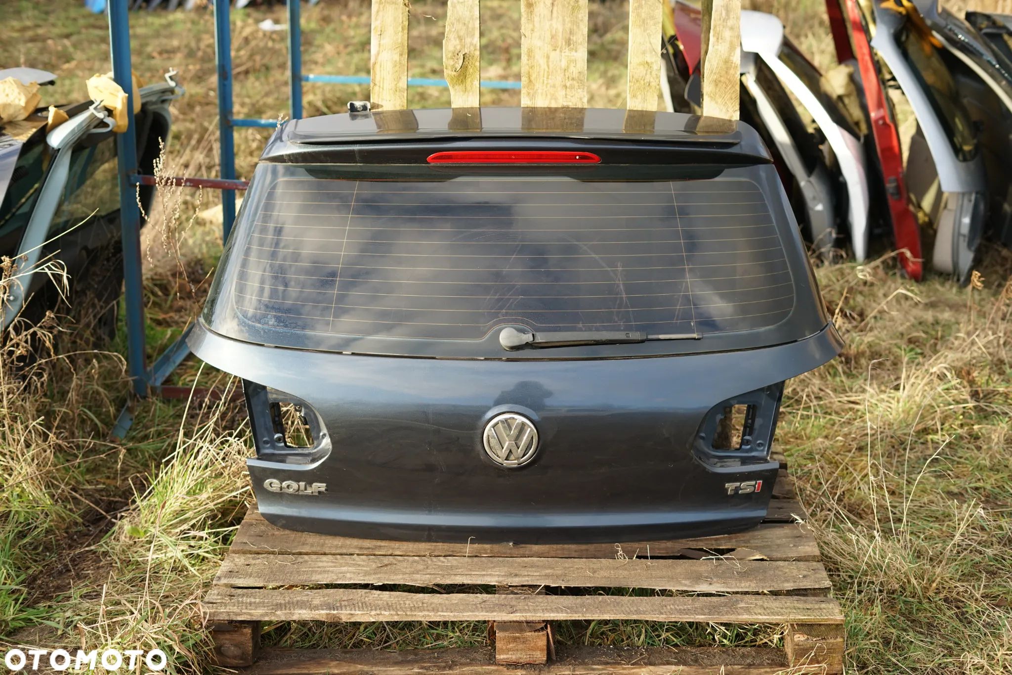 Klapa bagażnika tył VW Golf VI 3d LC5F - 1