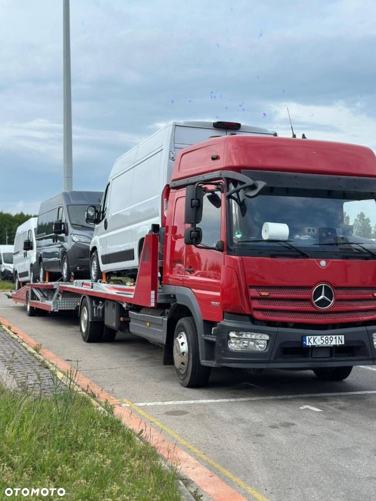 Mercedes-Benz Atego 1530 zestaw Laweta LF5 Lohr 3x Bus - 1