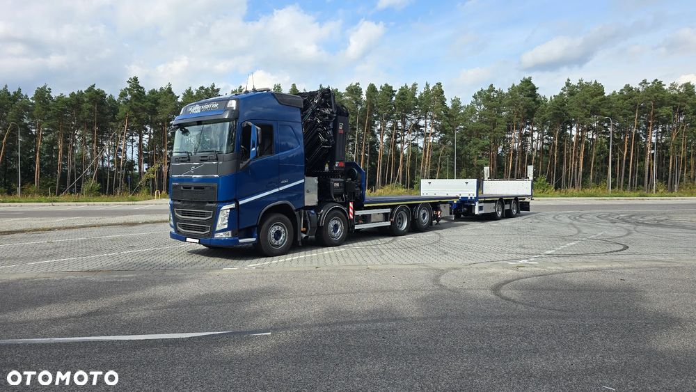 Volvo FH460 8x2 HIAB 1055 + JIB + Trailer - 12