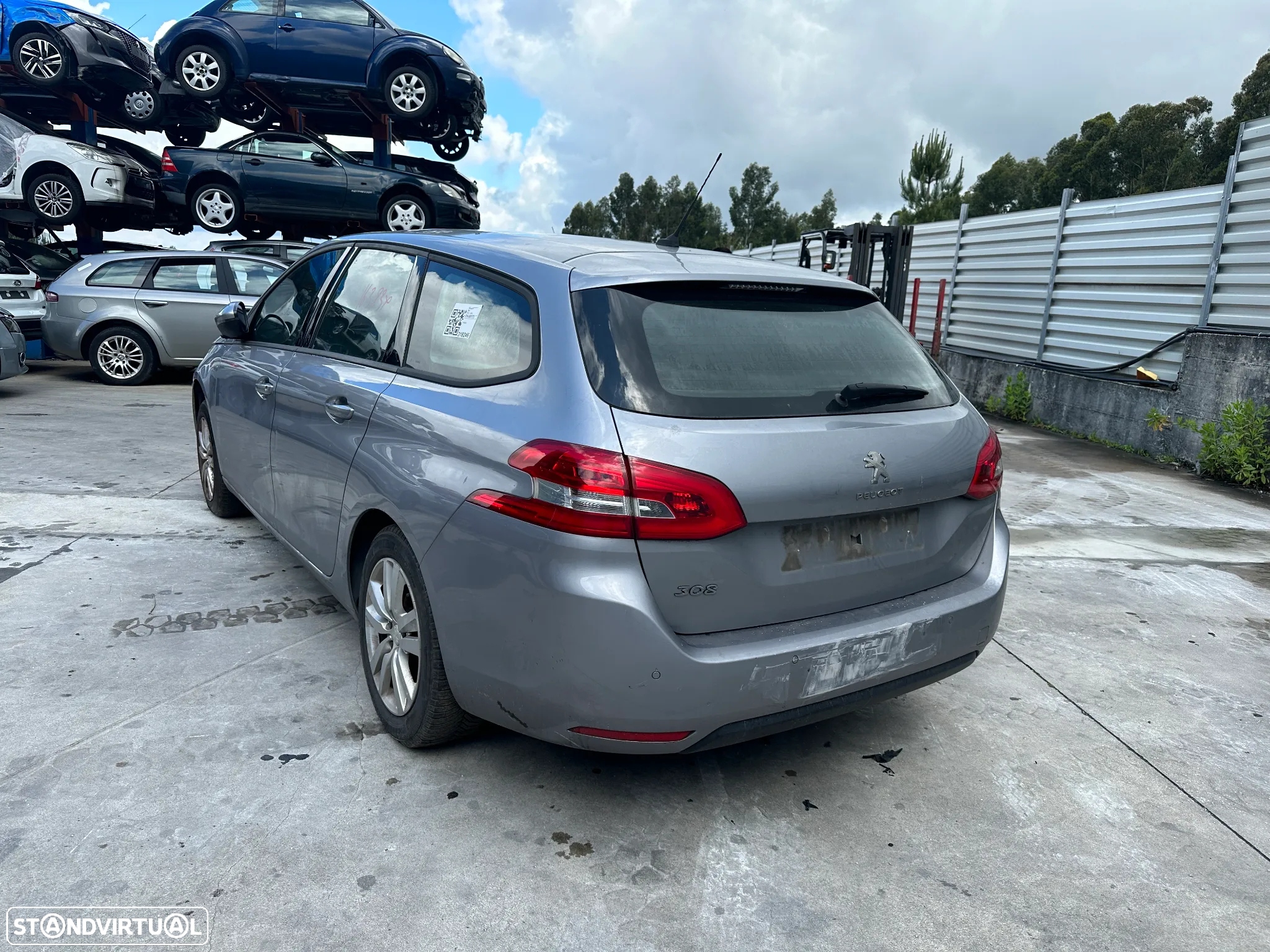 PEUGEOT 308 SW 1.5 HDI 130 CV DE 2019 PARA VENDA DE PEÇAS - 3