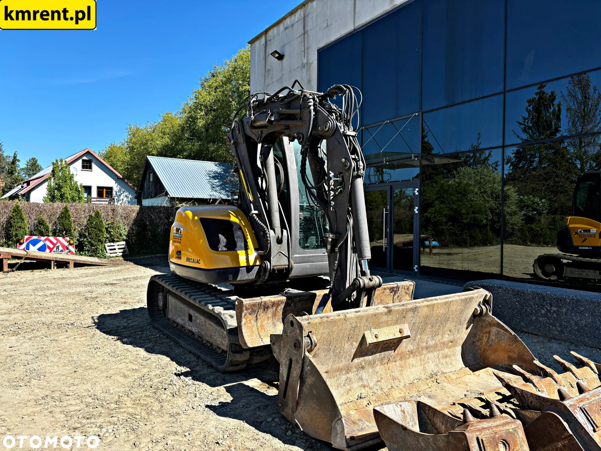 Mecalac 8 MCR MINI-KOPARKA 2016R. | JCB 8055 8080 KUBOTA KX KOMATSU PC88 - 7