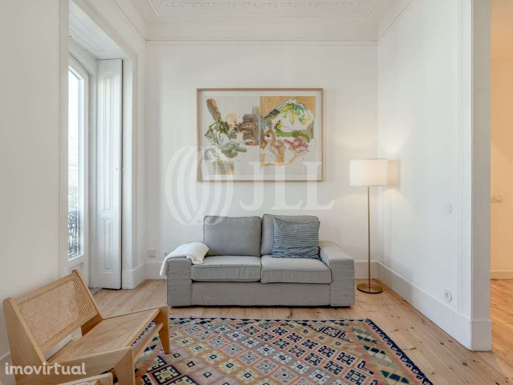 Apartamento T2 com varanda, no Príncipe Real, Lisboa - Grande imagem: 2/19