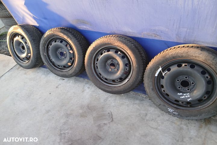 Jante tabla cu anvelope 15 - set 6C0601027A 6JX15H2 ET38 185/60 R15 6 - 3