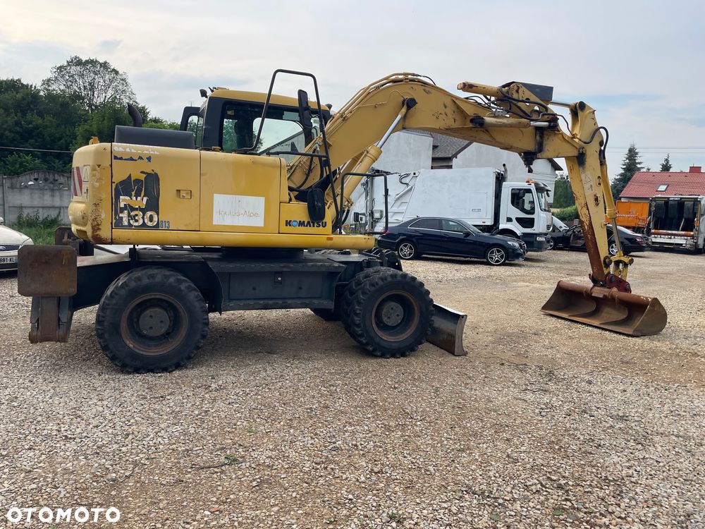 Komatsu Pw 130-7K koparka Kołowa obrotowa CAT JCB CASE LIEBHERR - 7