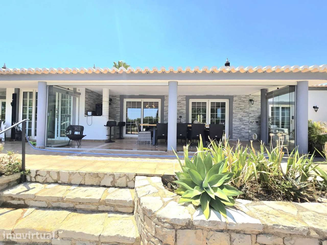 Moradia T3 com anexo T2, piscina e vista para o campo em Carvoeiro - Grande imagem: 5/60