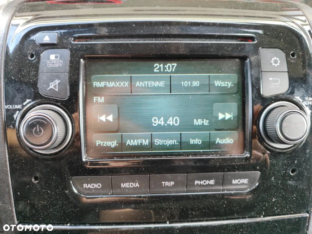 radio CD Bluetooth Continental do Fiat Dicato III Lift 14- boxer jumper, nie wylogowane - 2