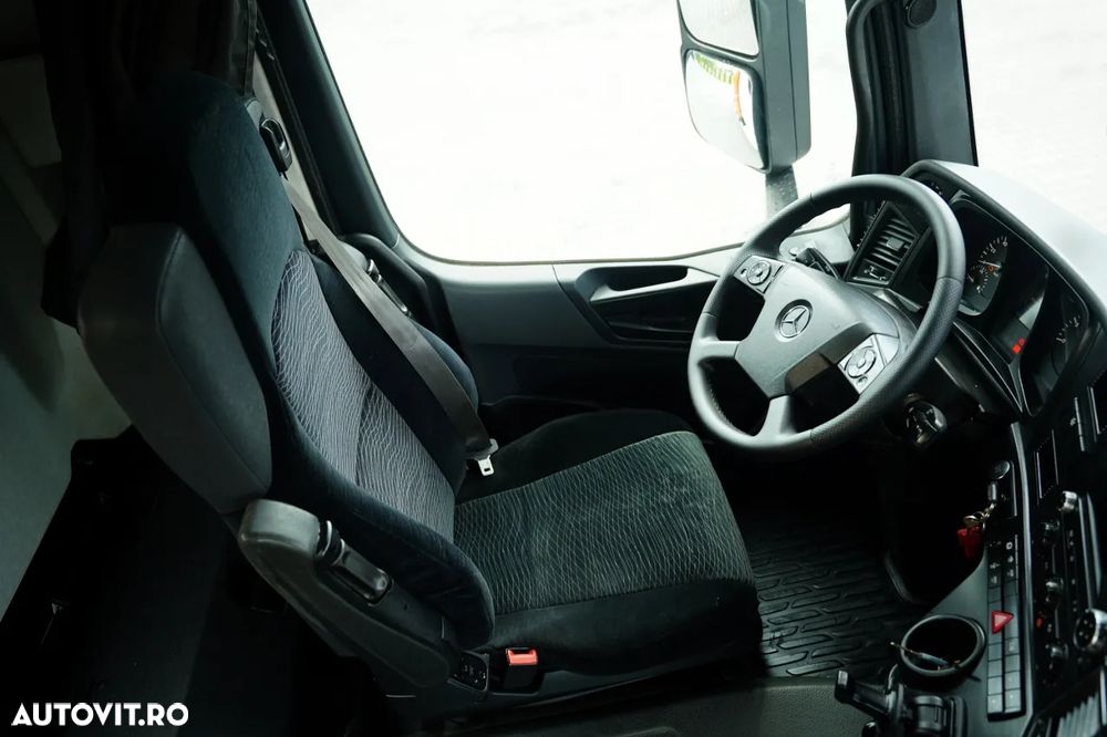 Mercedes-Benz AROCS 3243 / 8x4 / BASCUNĂ CU 2 LATE / MEILLER / BASCUNĂ HIDRAULICĂ / BORDMATIC / AUTOMATĂ / EURO 6 - 26