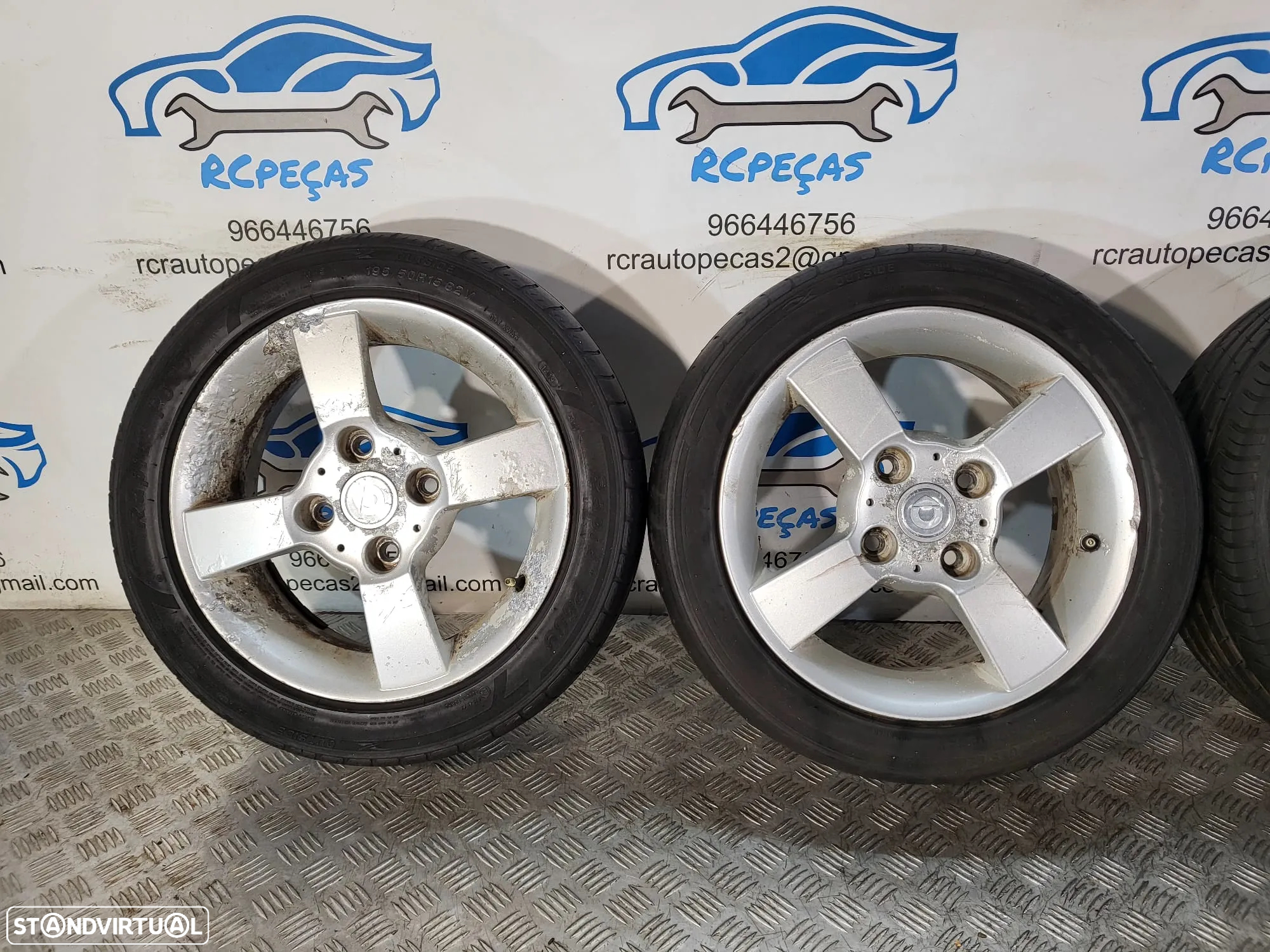 .Conjunto Jantes 15 Smart ForFour 454 4x114.3 6J ET46 A4544010401 - 5