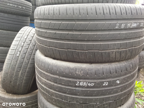 22” - HANKOOK - 285/40 r22 cali – LETNIE Opony VENTUS s1 EVO - stan: BDB - Gwarancja + Możliwy MONTAŻ  !!