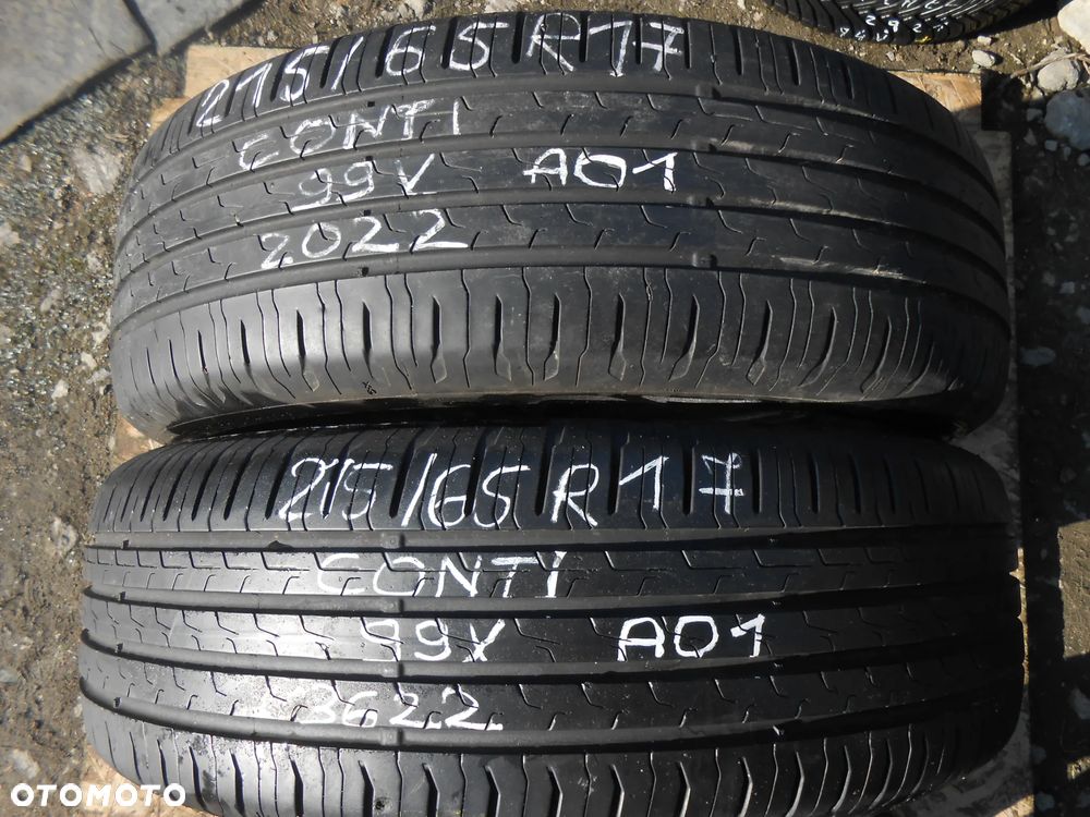 OPONY 215/65R17 CONTINENTAL ECO CONTACT 6 A01 DOT 3622 7.3MM - 1