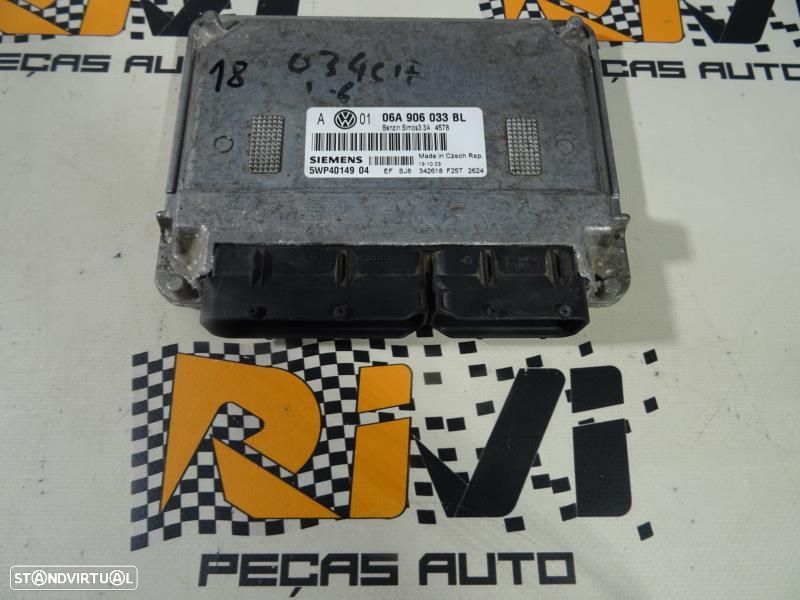 Centralina De Motor Volkswagen Golf Iv (1J1)  06A906033bl / 5Wp40149 0 - 1
