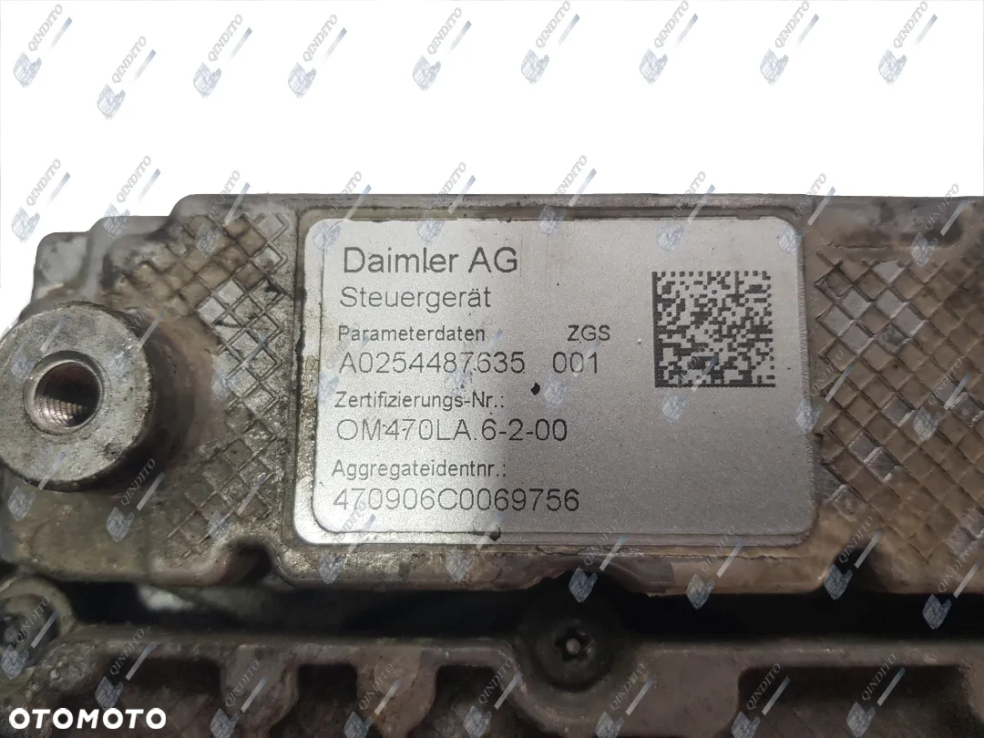 KOMPUTER SILNIKA MERCEDES ACTROS MP4 MCM2 A0014464935 OM470LA - 4