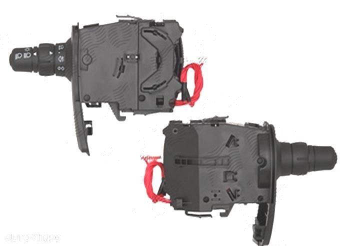 Comutator volan directie, bloc lumini Renault Clio 3, 09.2005-2014, Kangoo, 01.2008-03.2013; Kangoo, 03.2013-; Modus, 12.2004-2012, lumini; semnalizare; 10 pini, pentru modele fara proiectoare ceata - 1