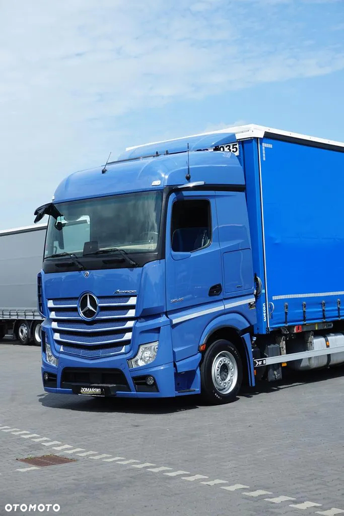 Mercedes-Benz ACTROS / 2545 / ACC / E 6 / MP 5 / ZESTAW PRZESTRZENNY 120 M 3 / BDF 2 X 7,82 M - 21