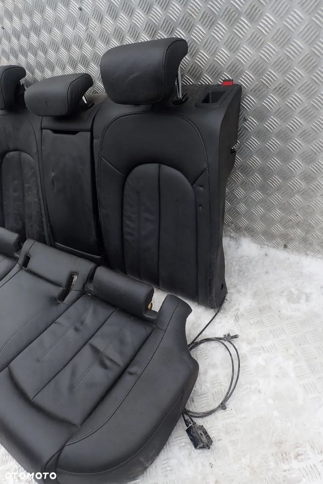FOTELE SIEDZENIA KOMPLET PRZÓD TYŁ SKÓRA AUDI A6 C7 COMBI - 4