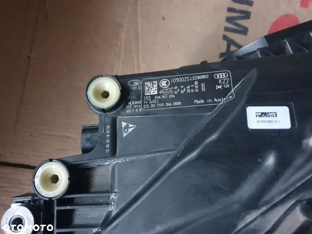 Lampa Prawa Prawy FULL LED AUDI Q3 2 II 83A - 4