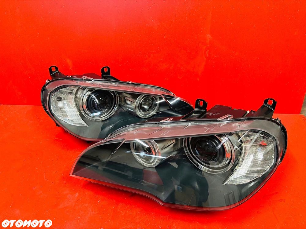 LAMPY BMW X5 E70 BI XENON BDB EUROPA IDEALNE NOWE SZKŁA - 1