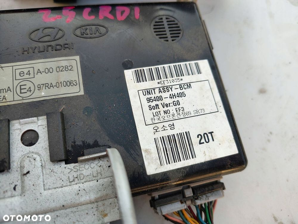 KOMPUTER SILNIKA ZESTAW 39114-4A217 HYUNDAI H1 2 II 2.5 CRDI - 8
