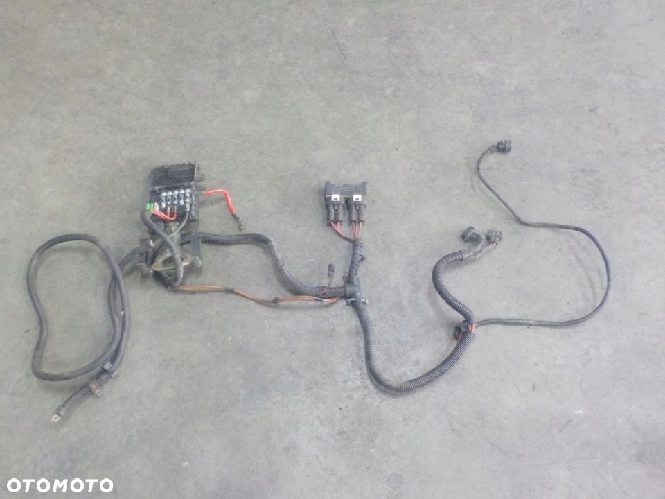 VW T4 WIĄZKA INSTALACJA WENTYLATORÓW BEZPIECZNIKI - 1