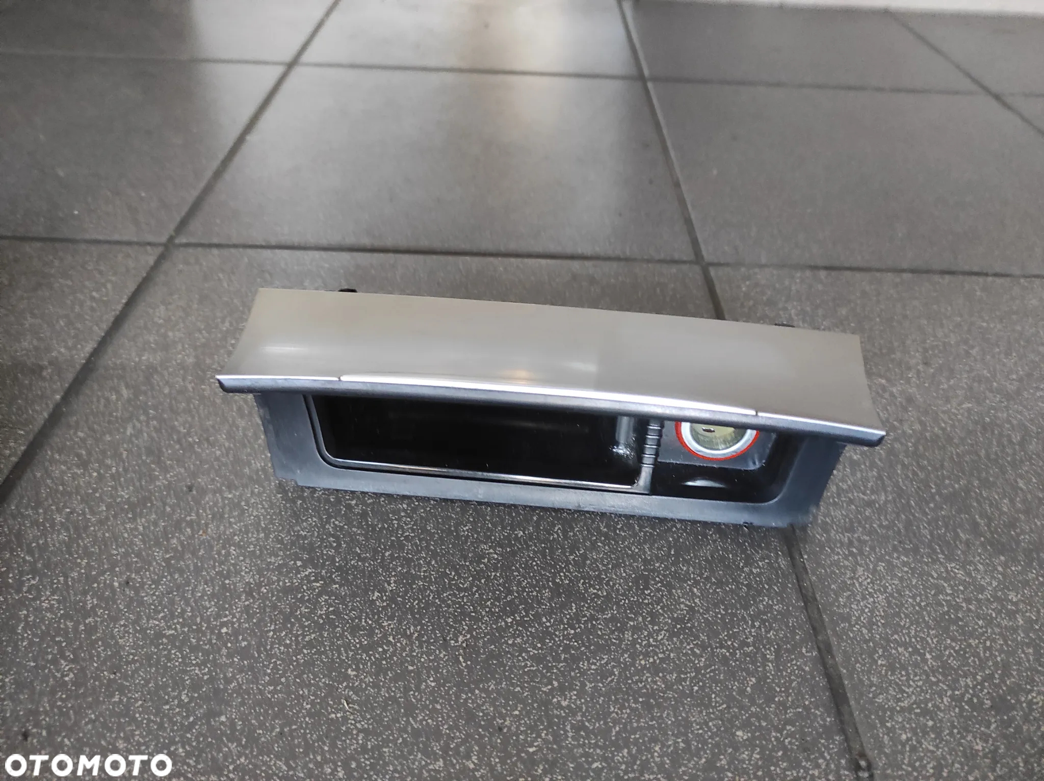 VW PASSAT CC B6 LIFT B7 DEKORY TUNELU ŚRODKOWEGO CLIMATRONIC RAMKA POPIELNICZKA KOMPLET SREBRNE WYSYŁKA !!!! - 5
