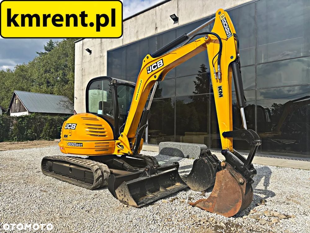 JCB 8065 MINI-KOPARKA 2010 R. MTH:4906! | CAT 307 JCB 855 - 9