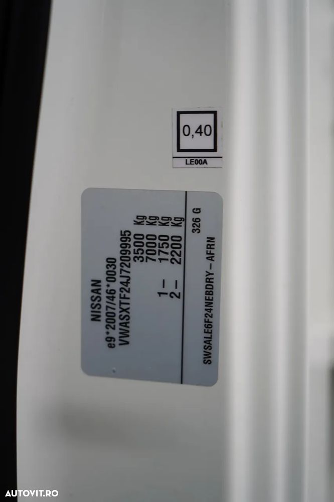 Nissan CABSTAR NT 400 / BASCULATOR SPATE / DUBLU / MANUAL / IMPORTAT - 37