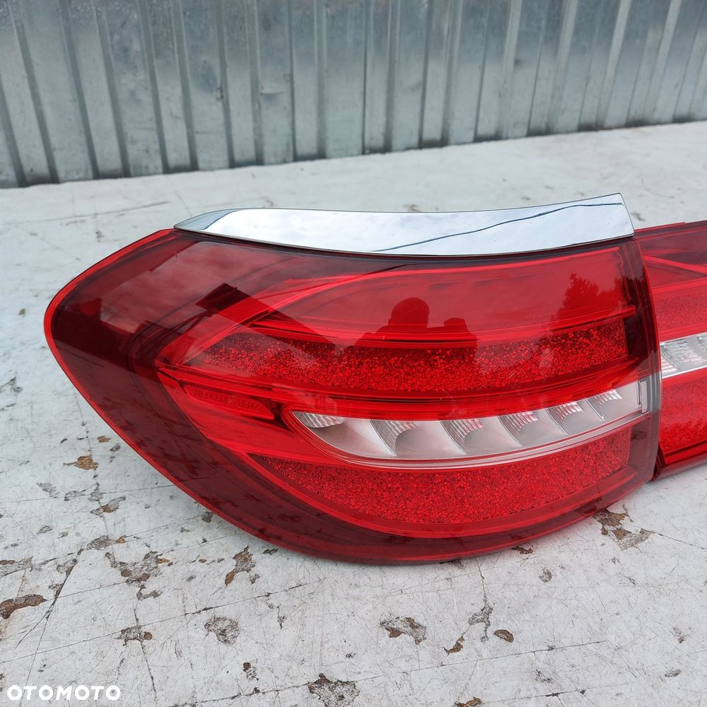 LAMPY LAMPA TYL TYLNE KOMPLET PRAWA LEWA EUROPA IDEALNE MERCEDES E W213 KOMBI COMBI ORYGINAL DEMONTAZ - 7