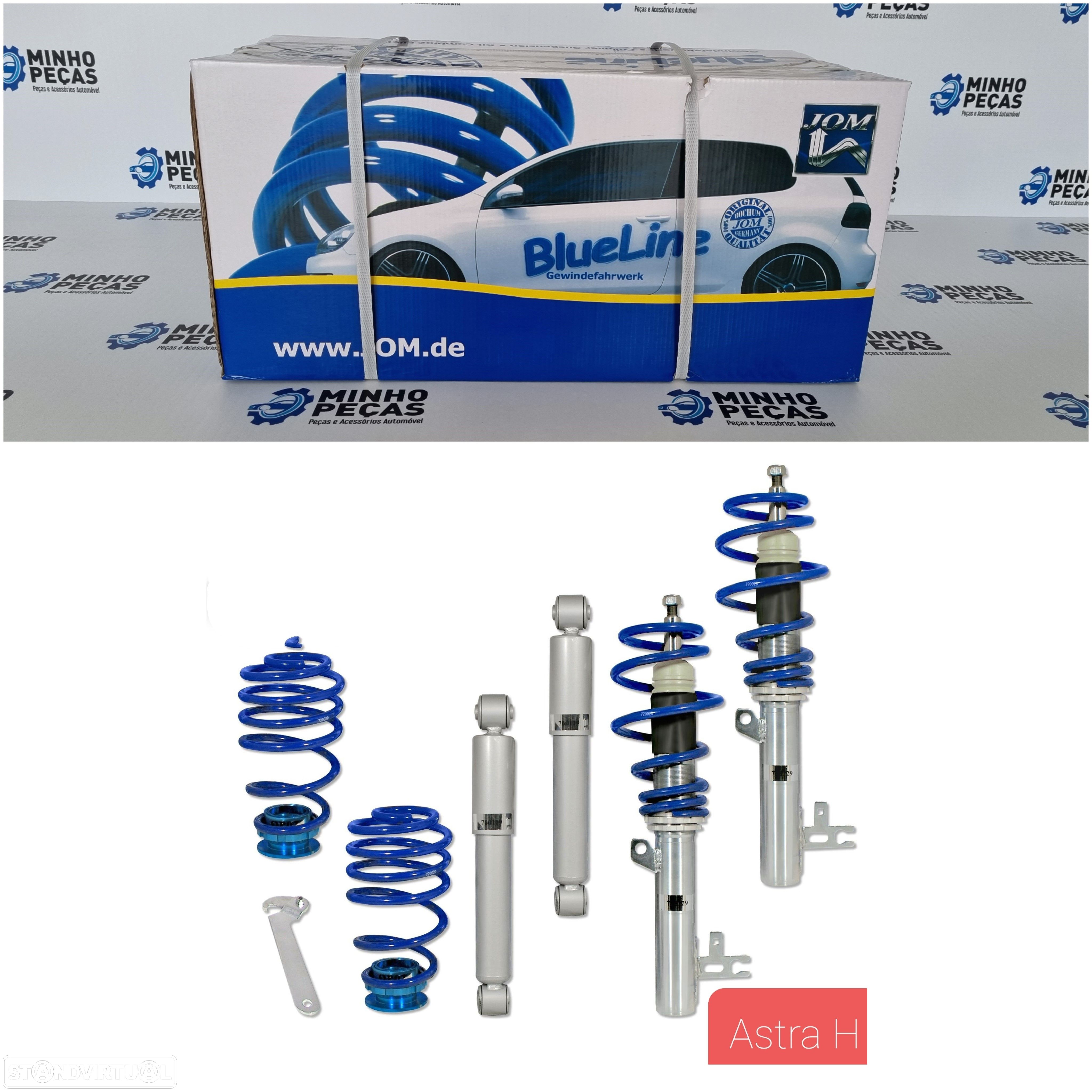Coilovers JOM Blueline Opel Astra H - 1