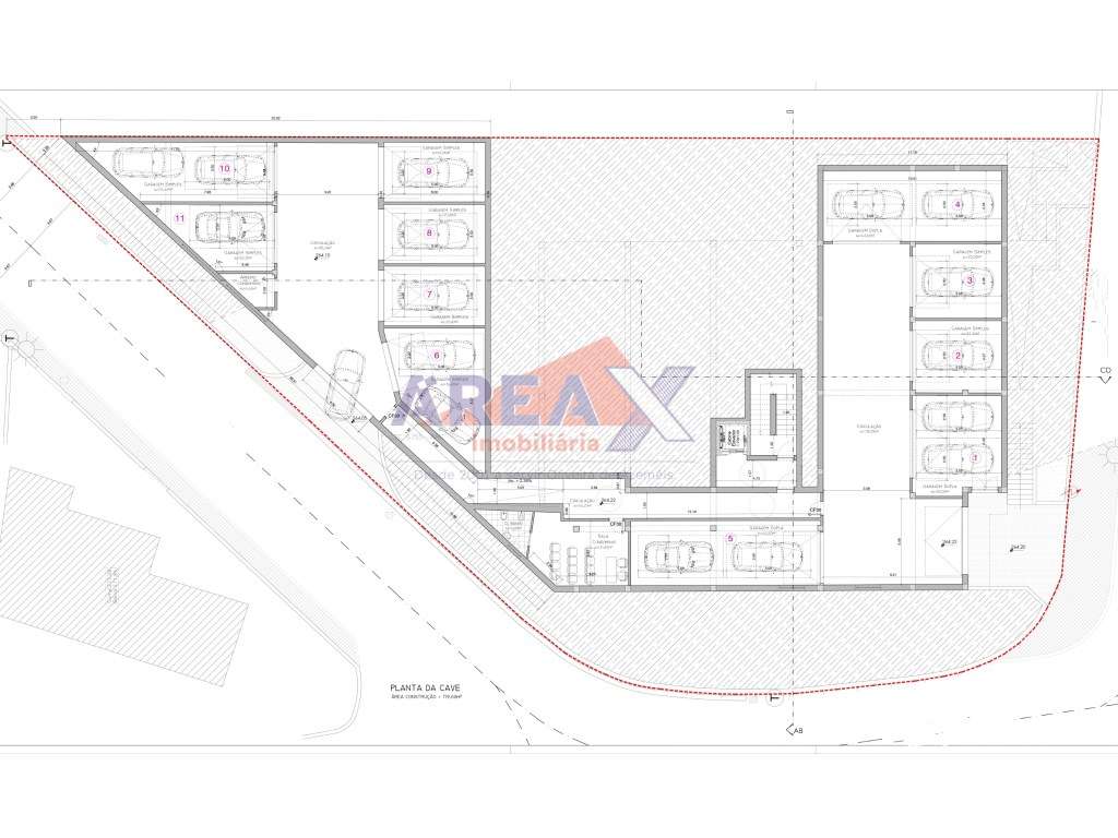 FRAÇÃO K - T3 - 2º andar com garagem fechada - Grande imagem: 3/6