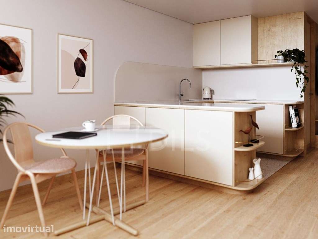Apartamento T1 Duplex inserido em novo empreendimento, em Vila Nova... - Grande imagem: 3/46
