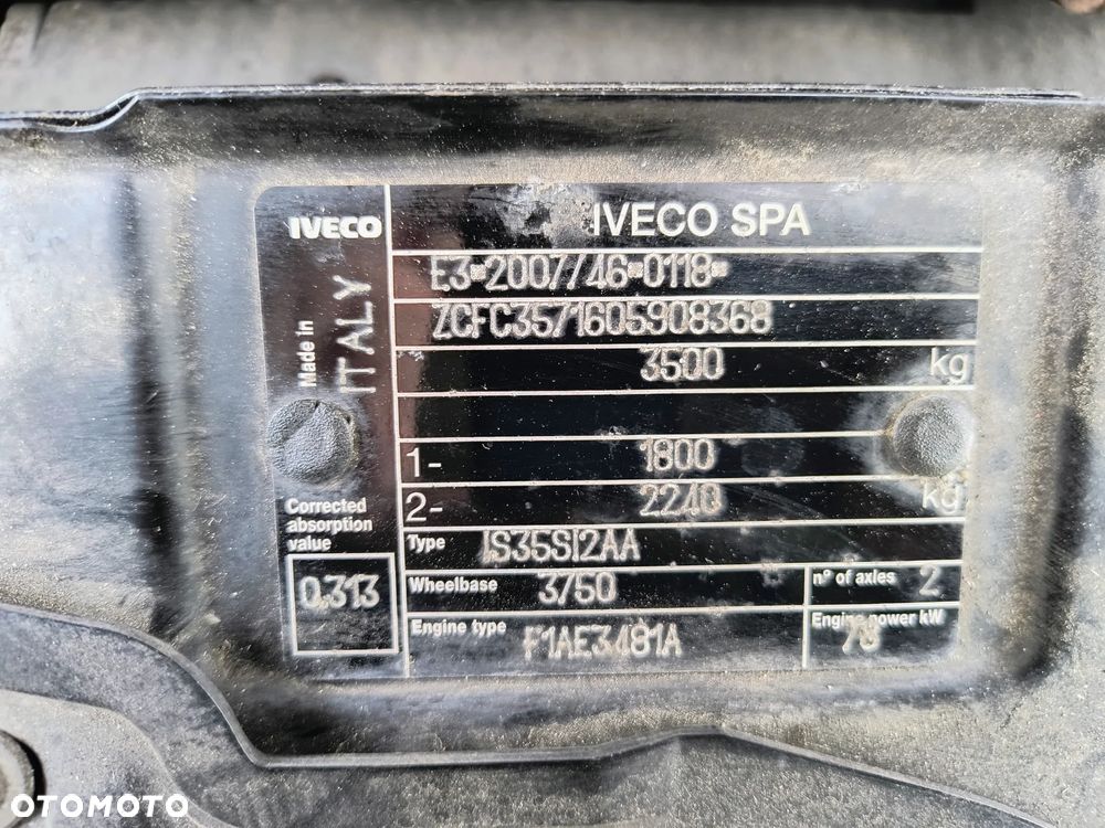 Iveco Daily 35s11 pocztowy POCZTA UPS DHL SPRINTER 308 FOOD TRUCK Autosklep - 21