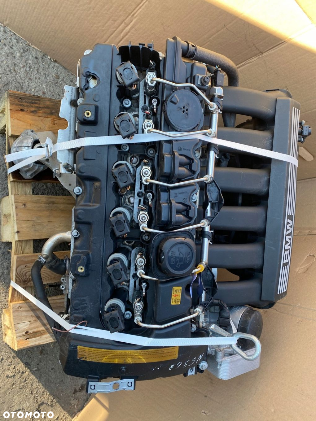 SILNIK KOMPLETNY BMW 3.0 E60 E90 N53B30A - 3