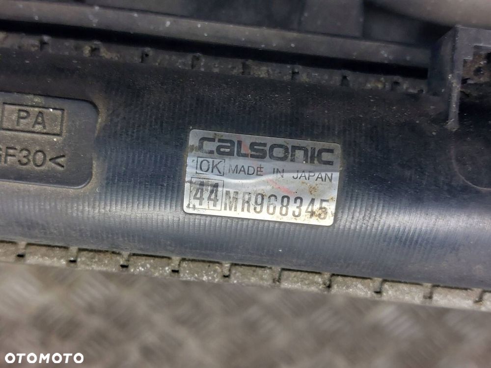 CHŁODNICE KOMPLET + WENTYLATORY MITSUBISHI LANCER VII 1.6 16V - 3