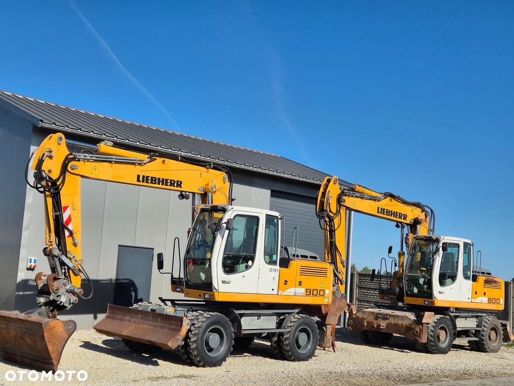 Liebherr A900 C 2010 ROK, Z NIEMIEC, PŁUG, PODPORY, SUPER STAN / 314 / 316 / 904 / 914 / 916 / 918 / 920 - 2